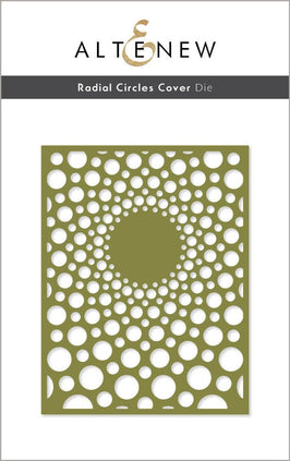 Part A-Glitz Art Craft Co.,LTD Dies Radial Circles Cover Die