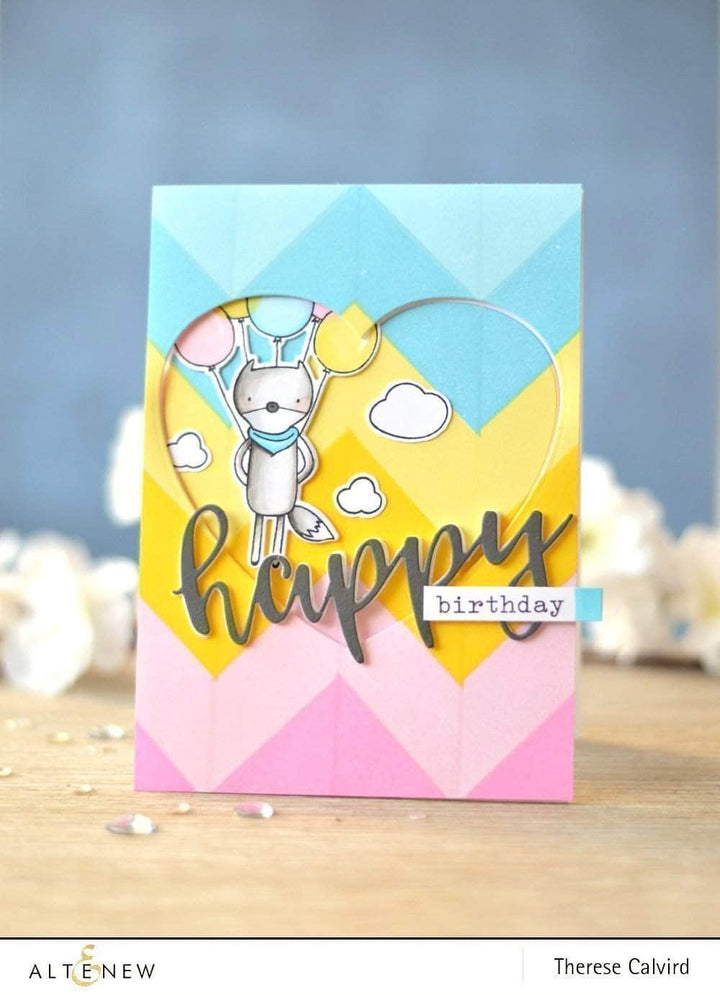 Part A-Glitz Art Craft Co.,LTD Dies Script Words 2 Die Set