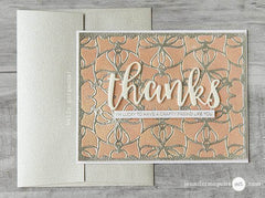 Part A-Glitz Art Craft Co.,LTD Dies Script Words 2 Die Set