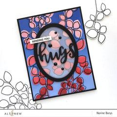 Part A-Glitz Art Craft Co.,LTD Dies Script Words Die Set