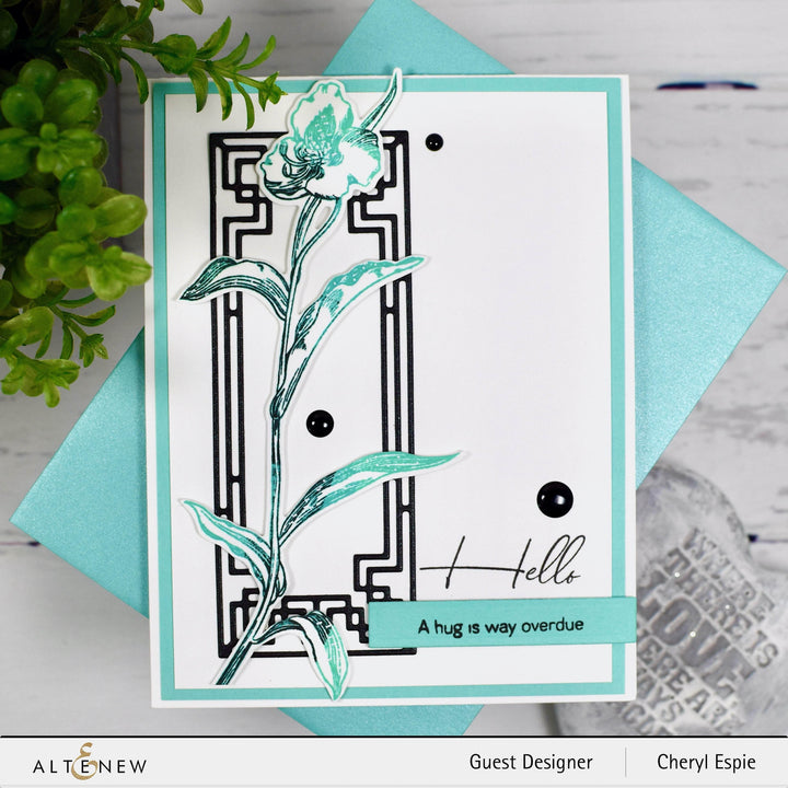 Part A-Glitz Art Craft Co.,LTD Dies Slim Deco Cover Die Set