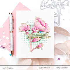 Part A-Glitz Art Craft Co.,LTD Dies Slim Sentiments Die Set