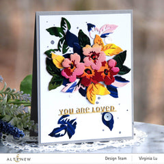Part A-Glitz Art Craft Co.,LTD Dies Slim Sentiments Die Set