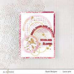 Part A-Glitz Art Craft Co.,LTD Dies Slim Sentiments Die Set