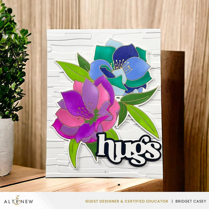 Part A-Glitz Art Craft Co.,LTD Dies Spark Joy: Black Hellebore Add-On Die Set