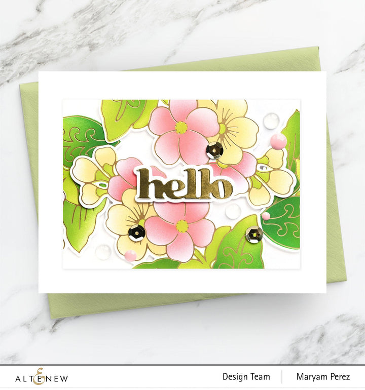 Part A-Glitz Art Craft Co.,LTD Dies Spark Joy: Decorative Flowers Add-on Die