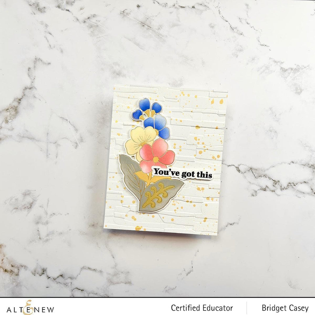 Part A-Glitz Art Craft Co.,LTD Dies Spark Joy: Decorative Flowers Add-on Die
