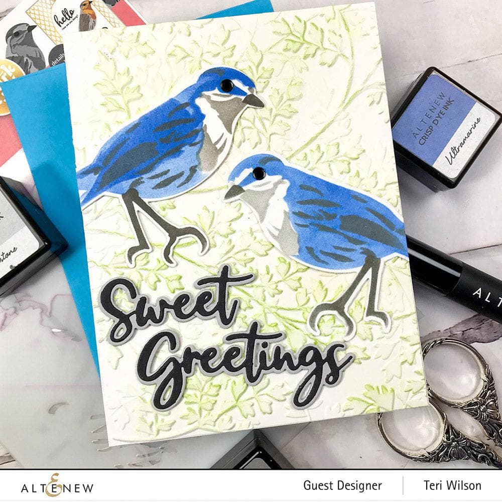 Part A-Glitz Art Craft Co.,LTD Dies Spark Joy: Sweet Greetings Add-On Die Set