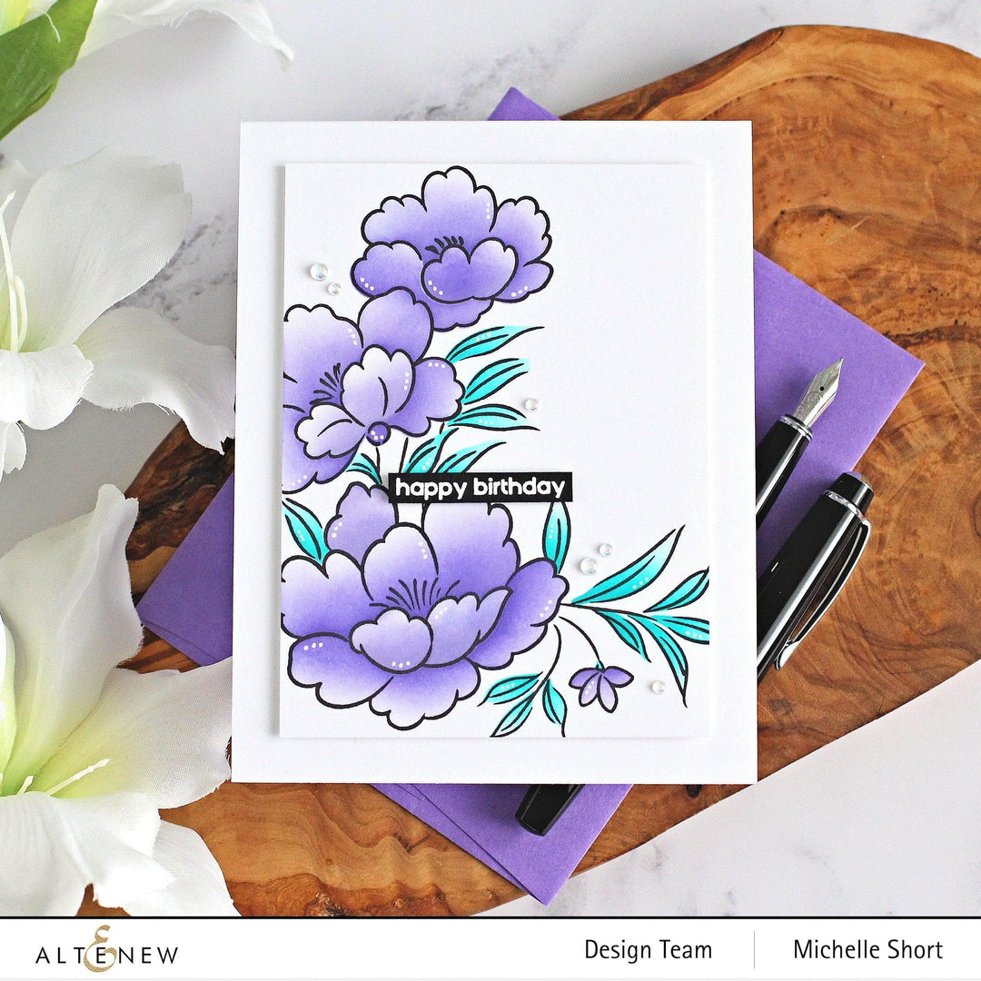 Part A-Glitz Art Craft Co.,LTD Dies Sweet Blossoms Layering Die Set