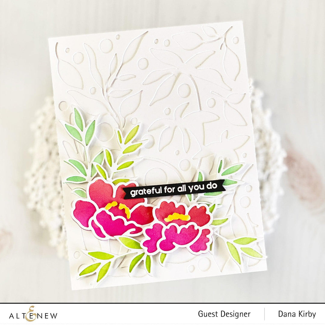 Part A-Glitz Art Craft Co.,LTD Dies Sweet Blossoms Layering Die Set