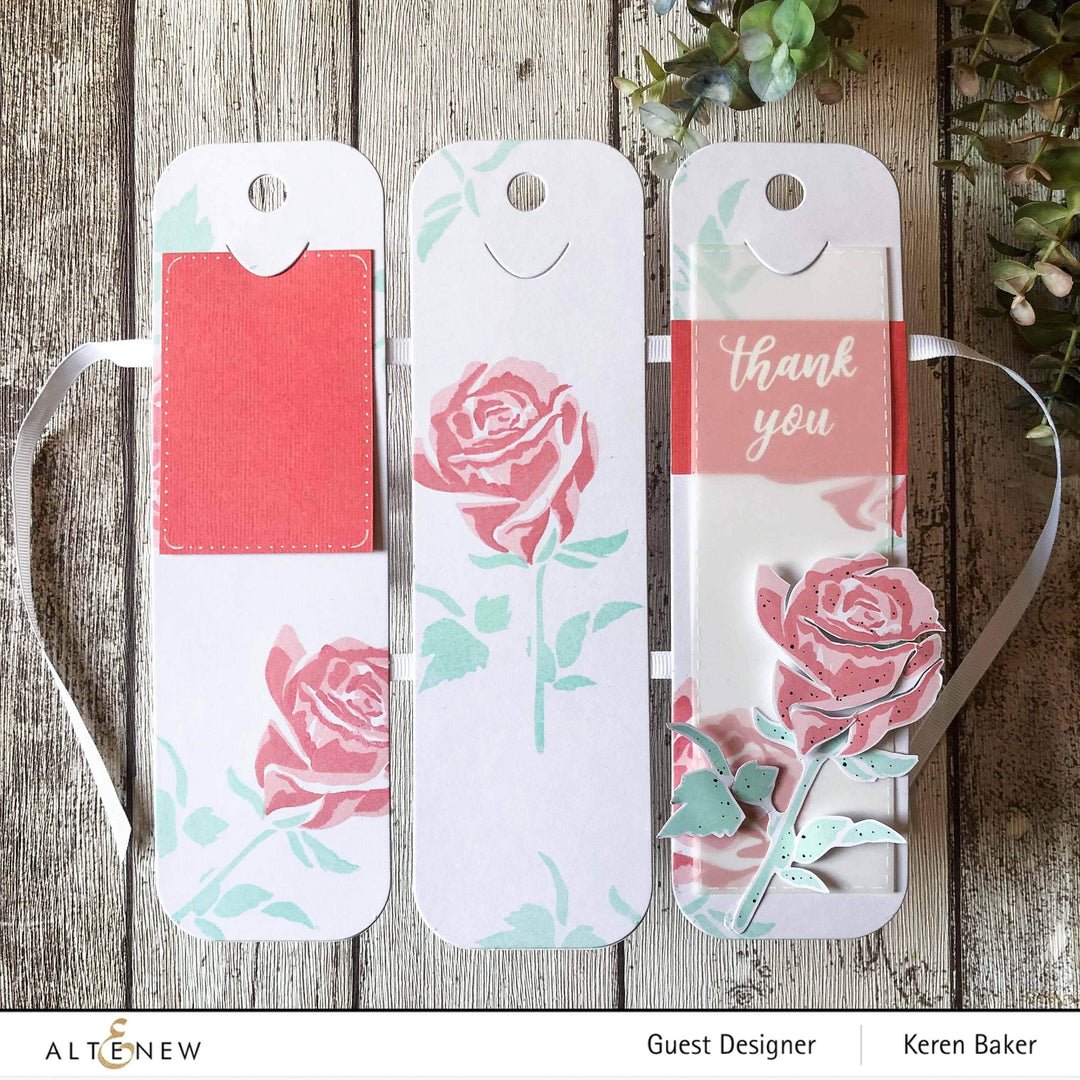 Part A-Glitz Art Craft Co.,LTD Dies Tall Tale Bookmark Die Set