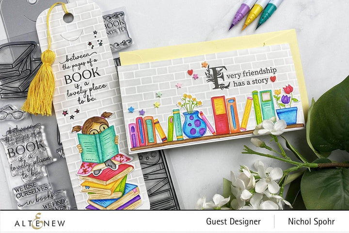 Part A-Glitz Art Craft Co.,LTD Dies Tall Tale Bookmark Die Set