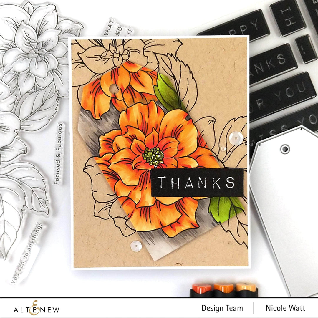 Part A-Glitz Art Craft Co.,LTD Dies Terrific Tags Die Set