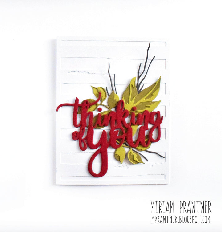 Part A-Glitz Art Craft Co.,LTD Dies Thinking of You Die