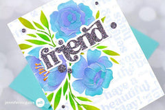 Part A-Glitz Art Craft Co.,LTD Dies Timeless Sentiments Die Set