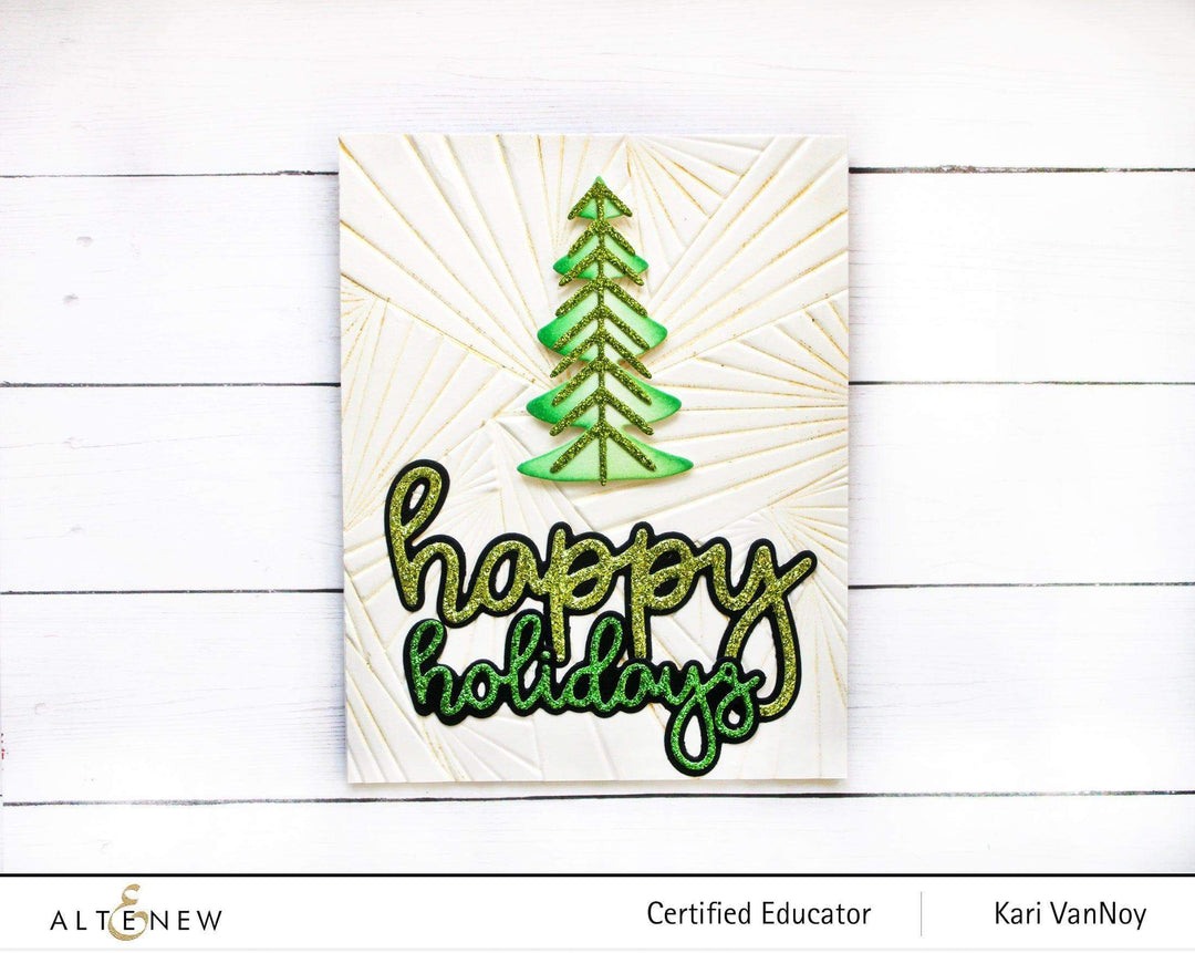 Part A-Glitz Art Craft Co.,LTD Dies Tree Mix Die Set
