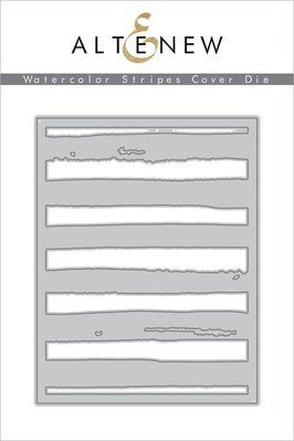 Part A-Glitz Art Craft Co.,LTD Dies Watercolor Stripes Cover Die