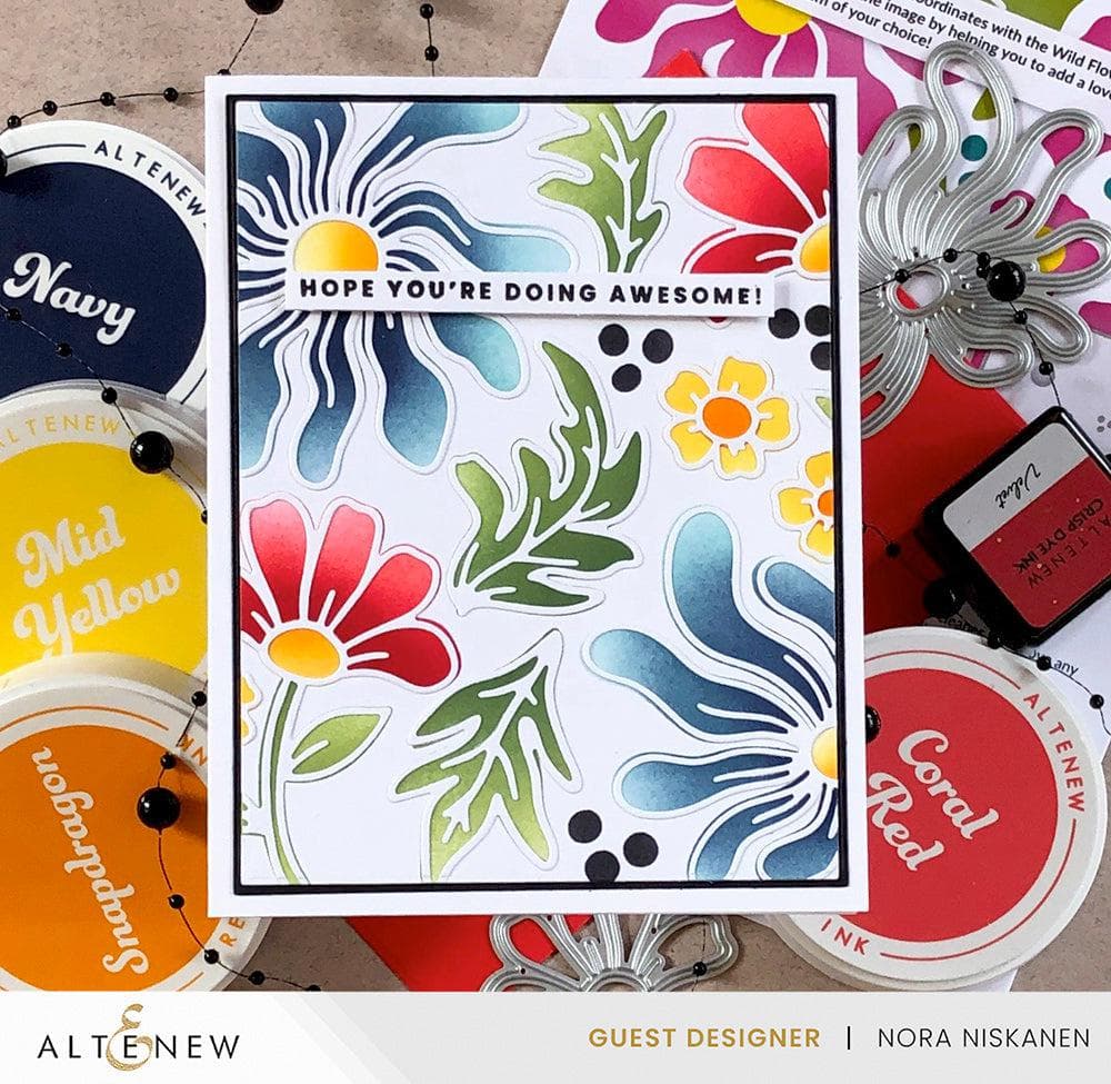 Part A-Glitz Art Craft Co.,LTD Dies Whimsically Wild Die Set