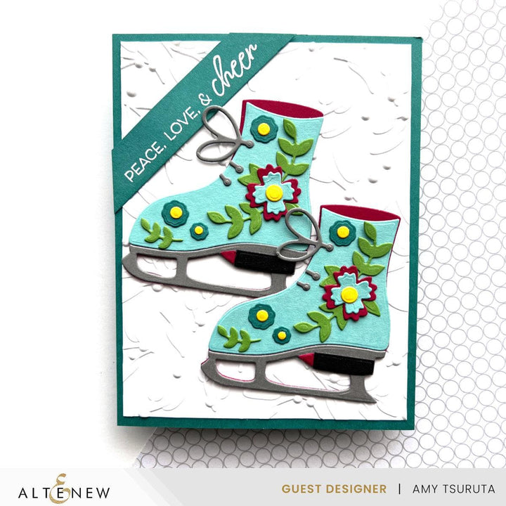 Part A-Glitz Art Craft Co.,LTD Dies Winter Ice Skate Die Set