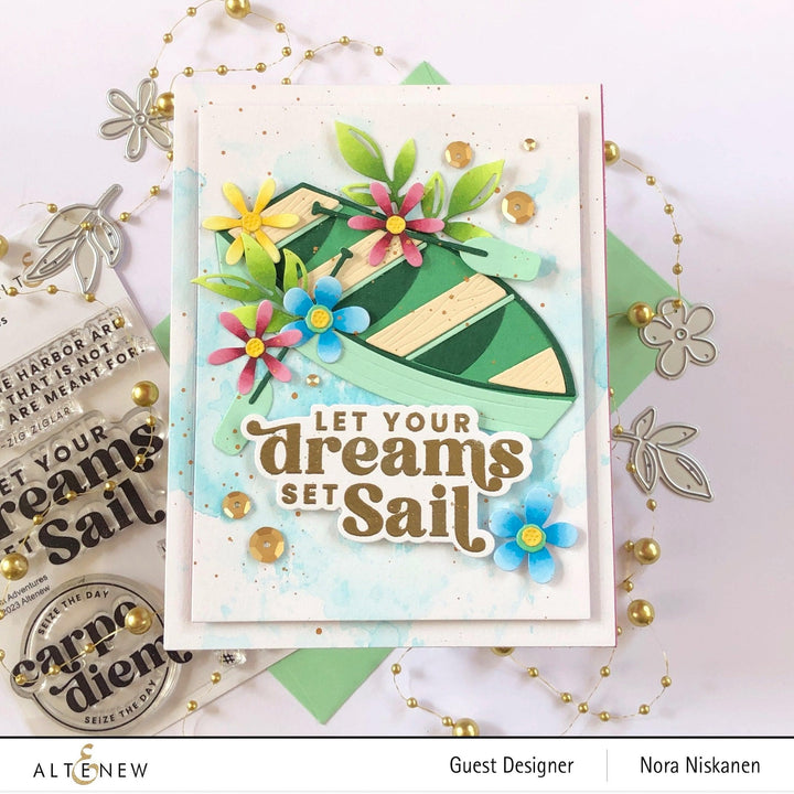 Part A-Glitz Art Craft Co.,LTD Dies Wooden Rowboat Die Set