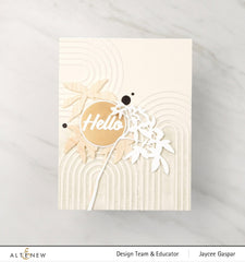 Part A-Glitz Art Craft Co.,LTD Dies Zero-Waste Leaf Pattern Die