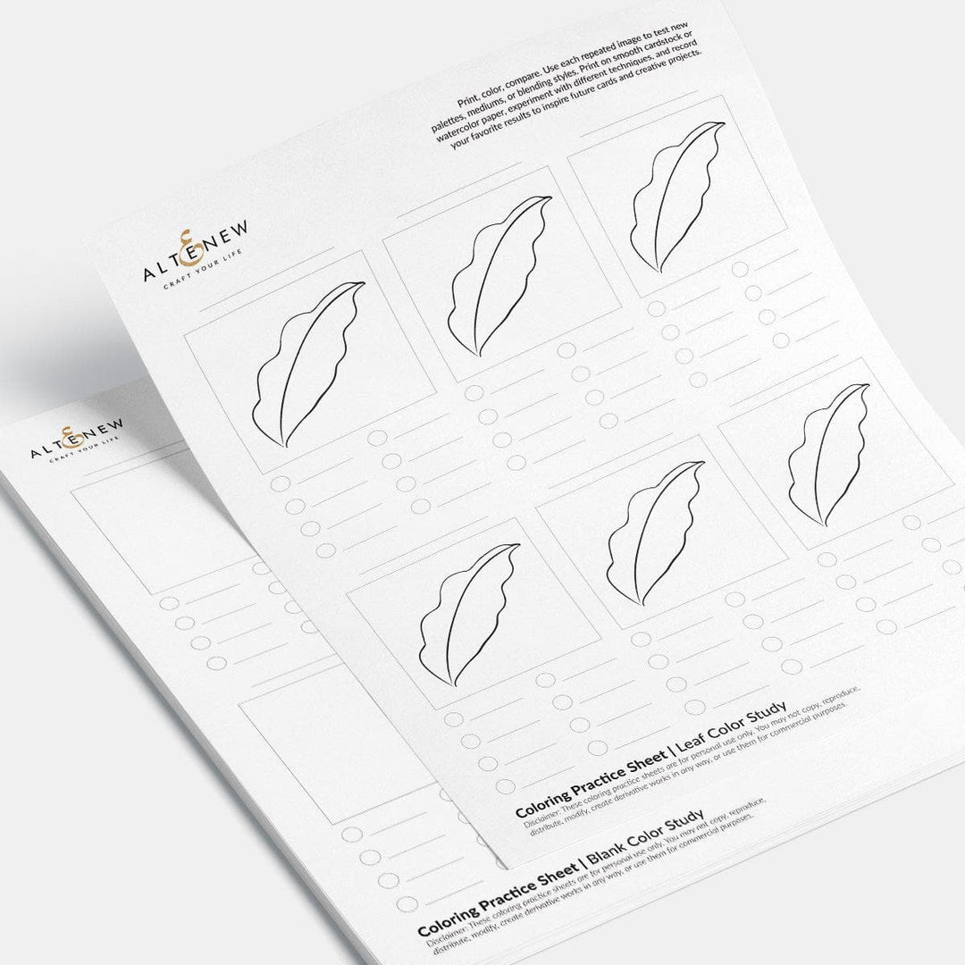Free Coloring Practice Sheets Vol. 1 (Printable)