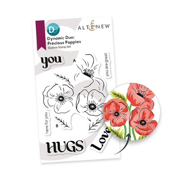 Dynamic Duo: Precious Poppies & Add-on Die Bundle
