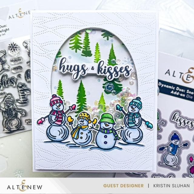 Altenew Dynamic Duo Bundle Dynamic Duo: Snowy Delight & Add-on Die Bundle