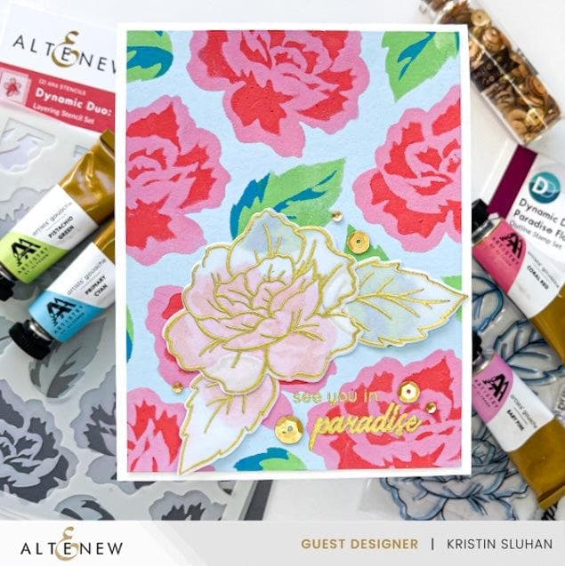 Altenew Dynamic Duo Dynamic Duo: Paradise Flowers