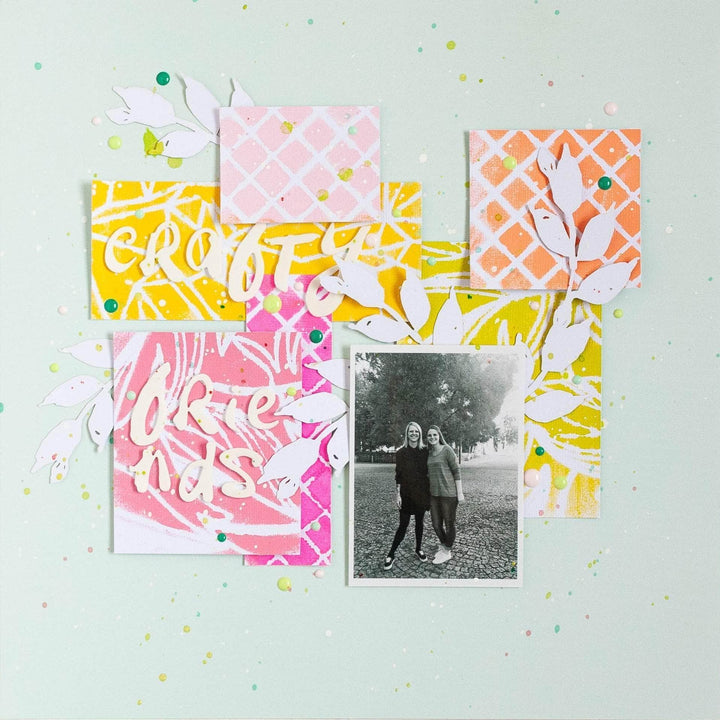 Altenew Embellishment Bundle Serenity Enamel Dot Release Bundle