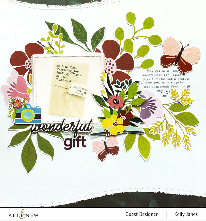 Chinesecrafts Embellishments Enjoy the Ride Chipboard Alphas