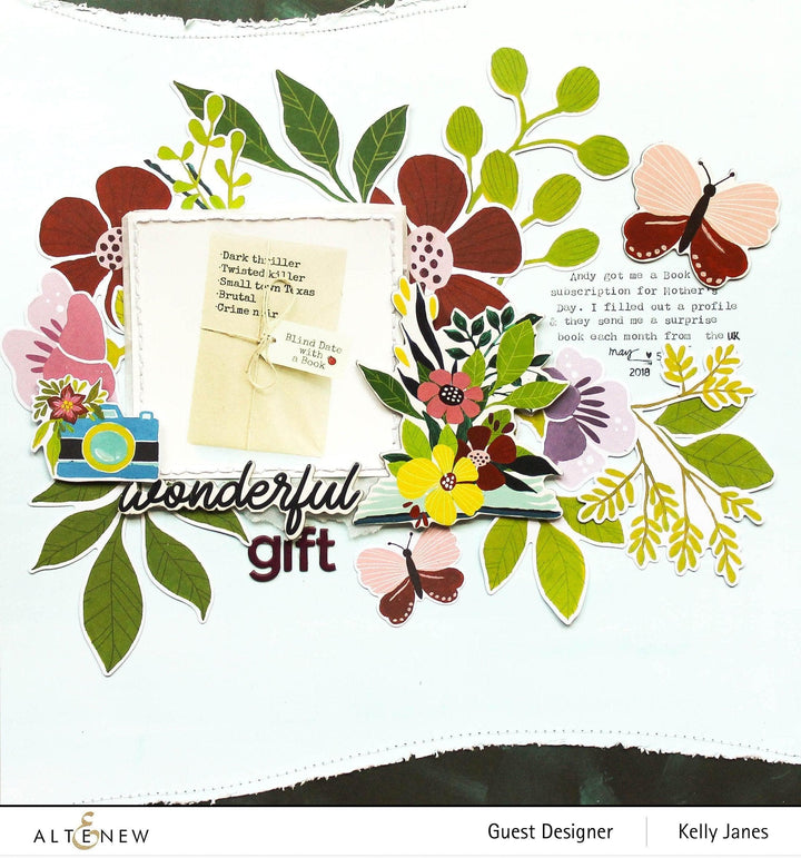 Chinesecrafts Embellishments Enjoy the Ride Chipboard Sticker Set