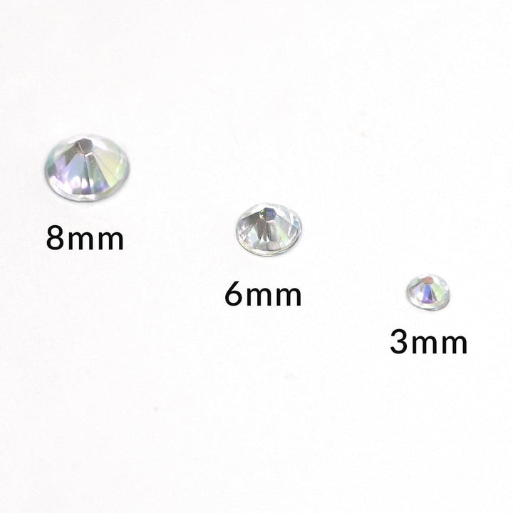 Iridescent Crystals Gem Sparkles