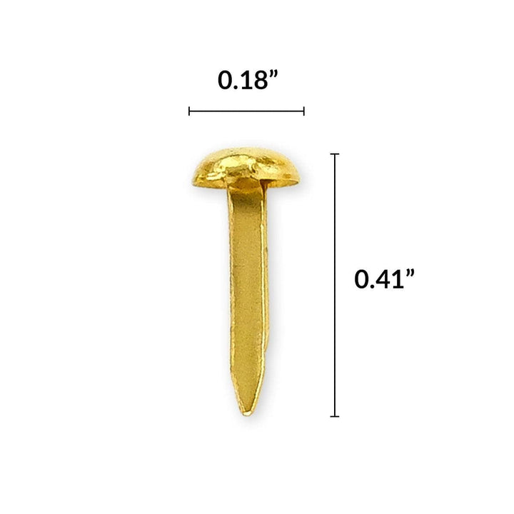 Mini Gold Brads