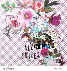 Altenew Embellishments Our Family 6 X 12 Chipboard Alphabet Stickers
