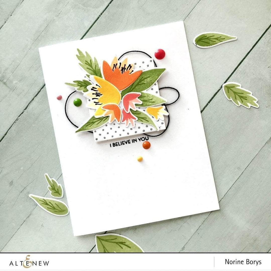 Chinesecrafts Embellishments Red Cosmos Enamel Dots