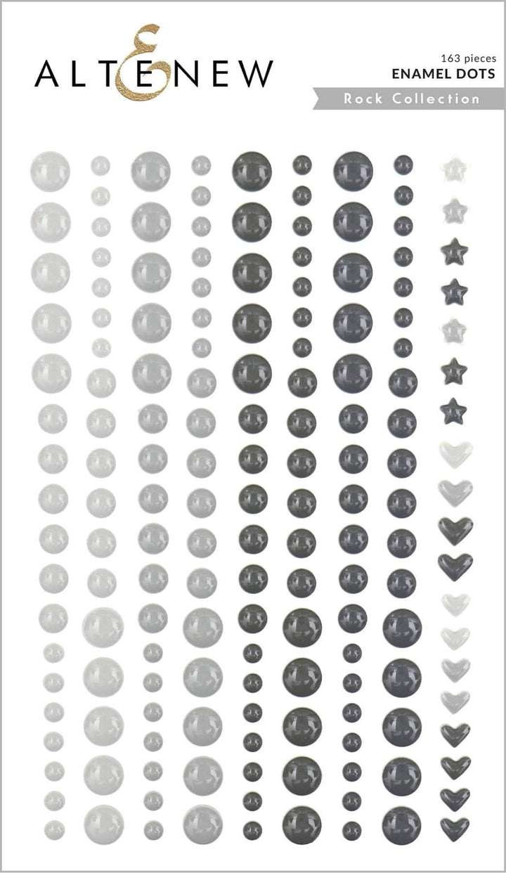 Chinesecrafts Embellishments Rock Collection Enamel Dots