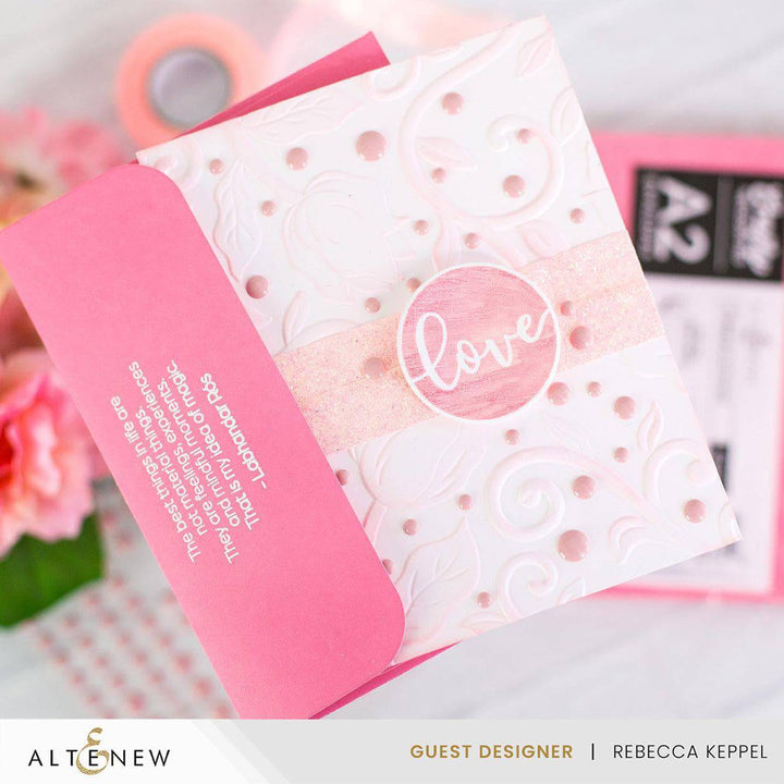 Sparkling Peach Glitter Tape