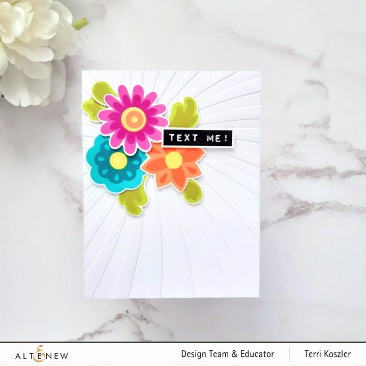 Part A-Glitz Art Craft Co.,LTD Embossing Folder Carnival Canopy 3D Embossing Folder