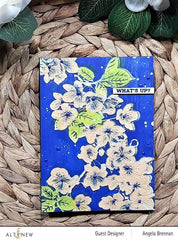Part A-Glitz Art Craft Co.,LTD Embossing Folder Cherry Plum Blossom 3D Embossing Folder