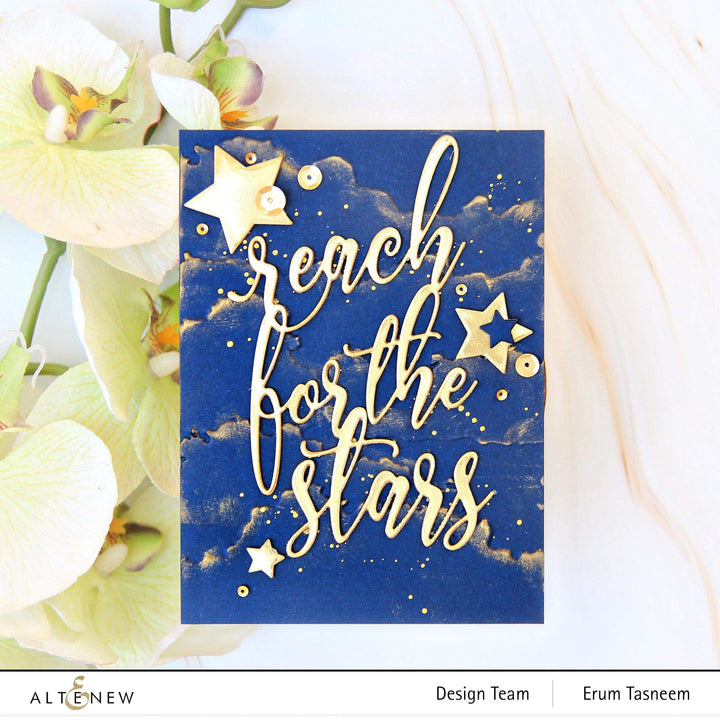 Part A-Glitz Art Craft Co.,LTD Embossing Folder Cloudy Day 3D Embossing Folder