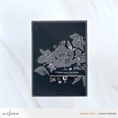 Hellebore Haven 3D Embossing Folder