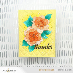 Natural Wicker Pattern 3D Embossing Folder