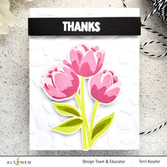 Part A-Glitz Art Craft Co.,LTD Embossing Folder Organic Stones 3D Embossing Folder