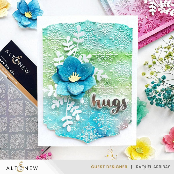 Royal Brocade 3D Embossing Folder