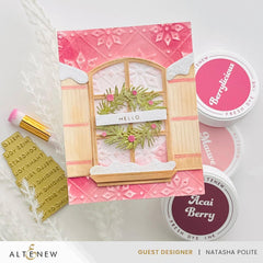Snowy Stars 3D Embossing Folder