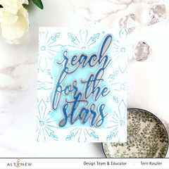 Part A-Glitz Art Craft Co.,LTD Embossing Folder Starry Patterns 3D Embossing Folder