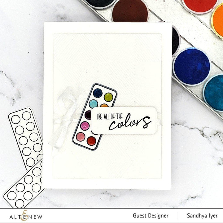 Part A-Glitz Art Craft Co.,LTD Embossing Folder Waffled Diamonds 3D Embossing Folder