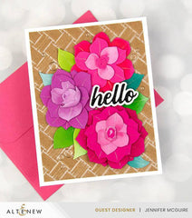 Crafty Necessities: Red Cosmos Envelope