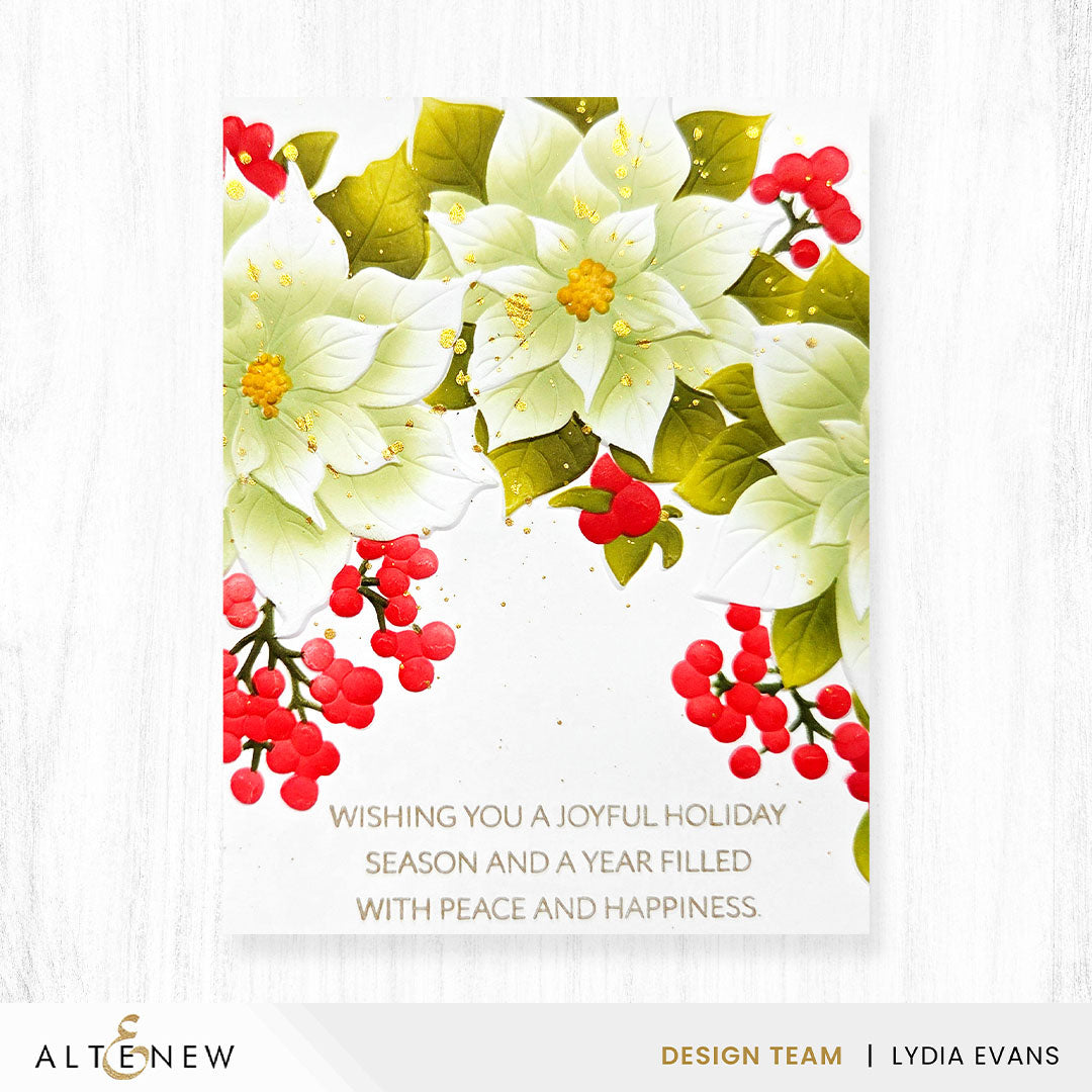 Winterberry Poinsettias